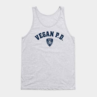 Vegan Police Department Tank Top